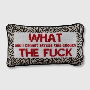 Stress WTF Pillow